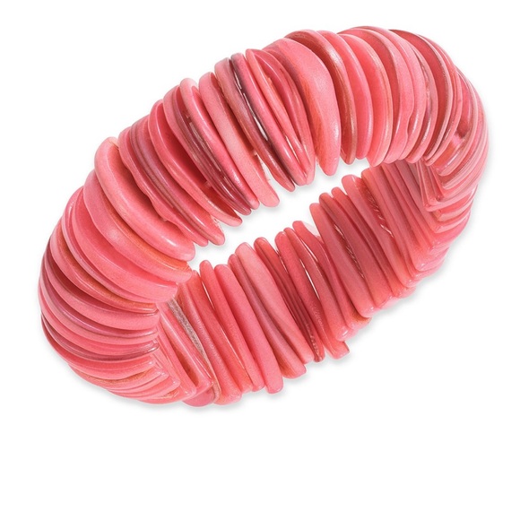 Strawberry Sundae Stretch Shell Bracelet